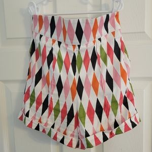 Pinup Girl Clothing 1950s Style Harlequin Shorts